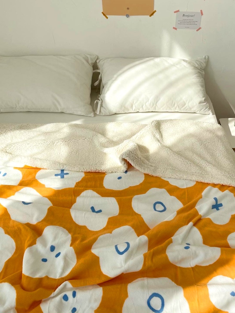 Thickened Lambswool Sofa Blanket