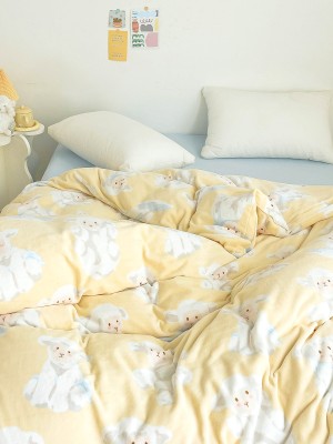 Cartoon Plush Duvet Cover Cartoon Plush Duvet Cover