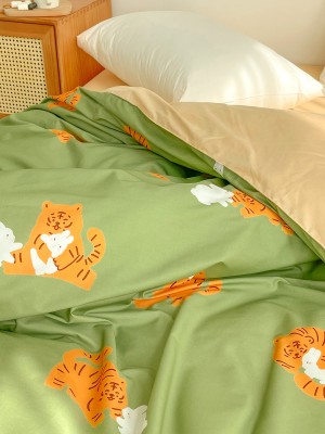 Cartoon Tiger Cotton Duvet Cover Cartoon Tiger Cotton Duvet Cover