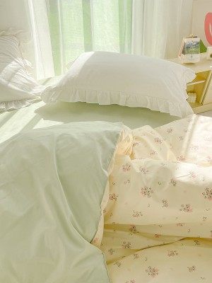 Colorful Floral Cotton Duvet Cover Colorful Floral Cotton Duvet Cover