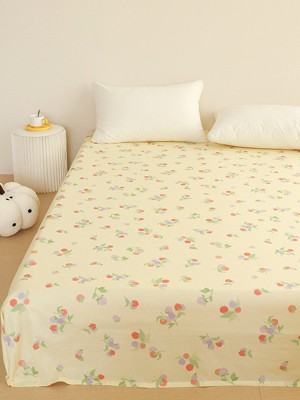 Floral Print Cotton Bed Sheets