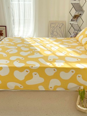 Cute Duck Print Bed Sheet Cute Duck Print Bed Sheet