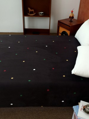 Polka Dot Cream Fleece Bed Sheets Polka Dot Cream Fleece Bed Sheets