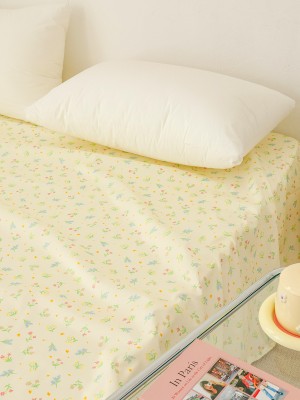 Colorful Floral Cotton Bed Sheet Colorful Floral Cotton Bed Sheet