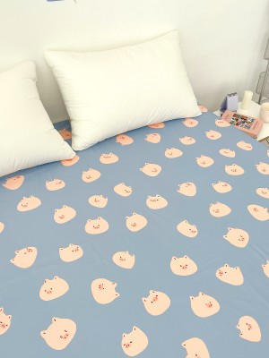 Adorable Pink Pig Cotton Bed Sheets Adorable Pink Pig Cotton Bed Sheets