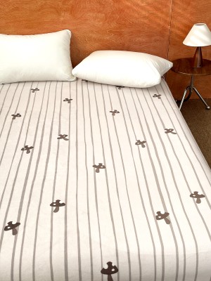 Striped Mushroom Print Bed Sheets Striped Mushroom Print Bed Sheets