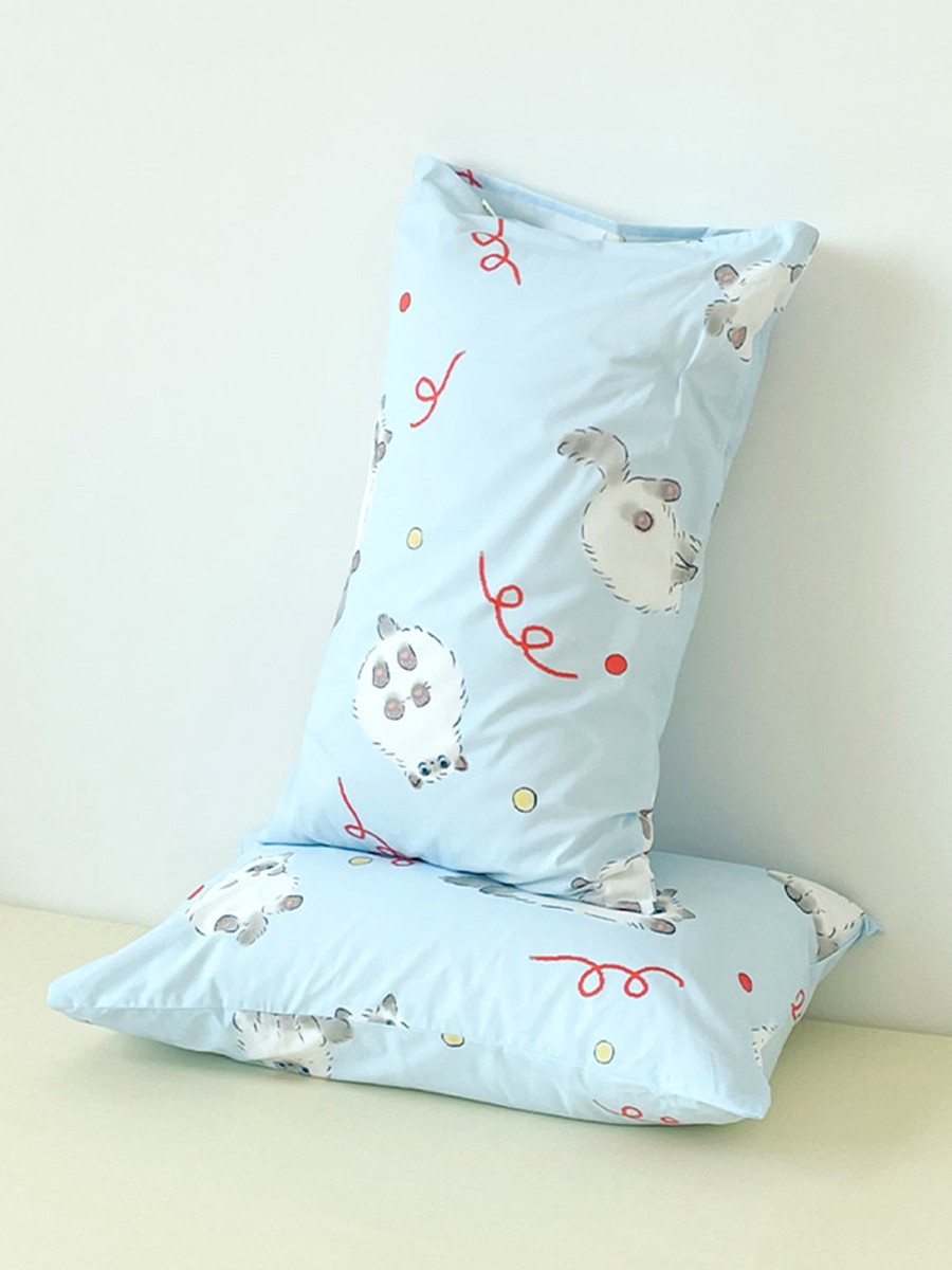 Blue Ragdoll Cat Pillowcase