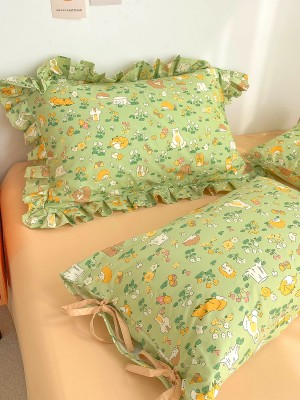 Adorable Fairy Tale Style 100% Cotton Pillowcase