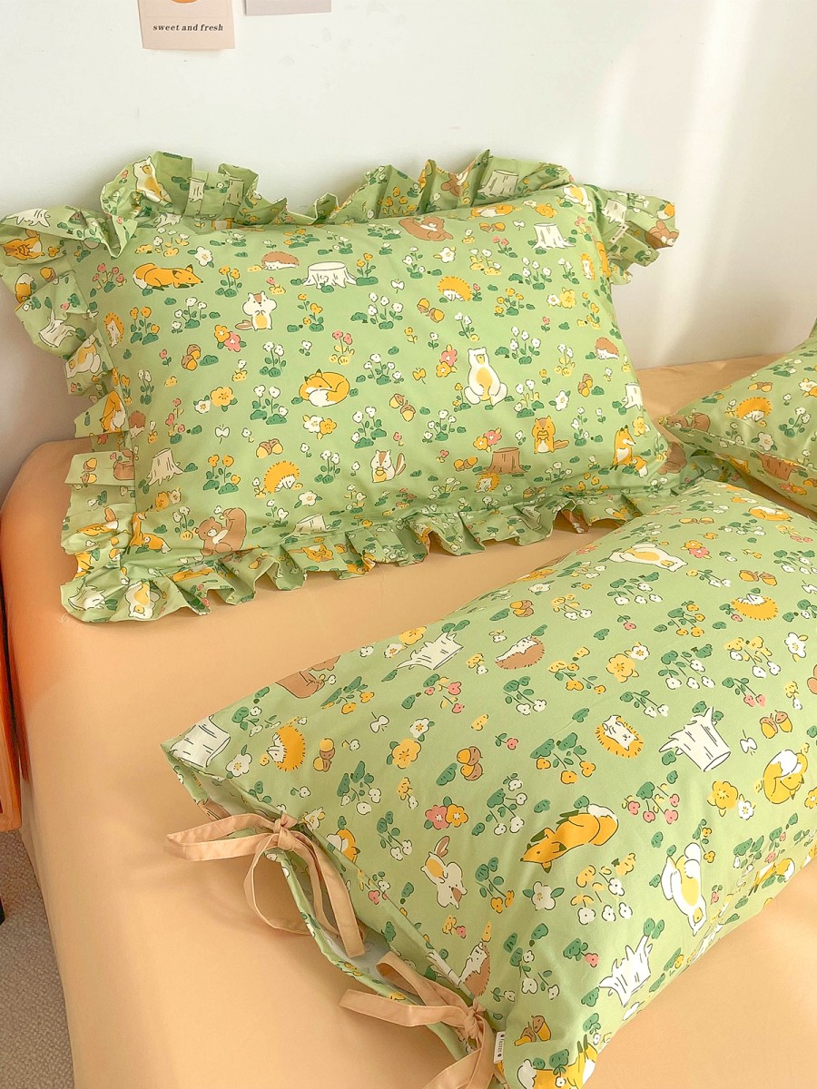 Adorable Fairy Tale Style 100% Cotton Pillowcase