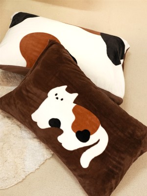 Cute Cat Print Pillowcase Cute Cat Print Pillowcase