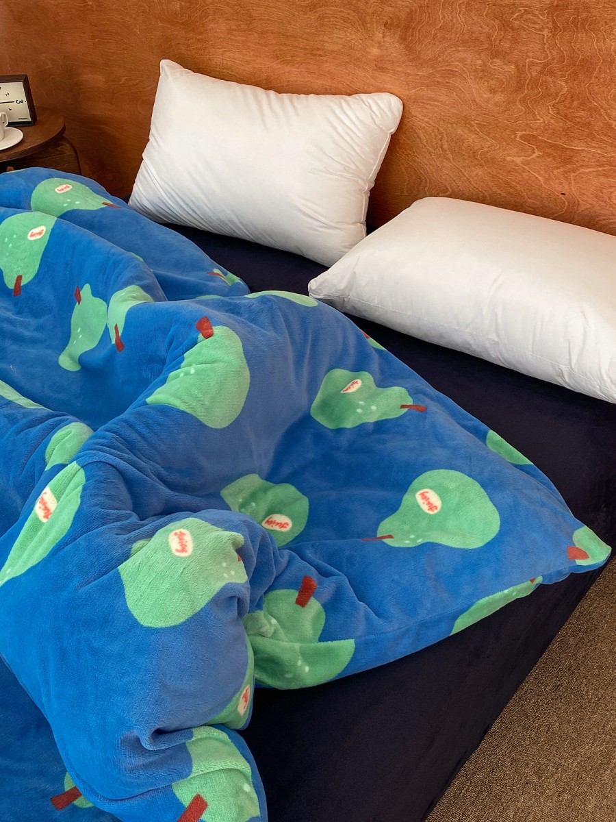 Large Pear Plush Duvet Cover - Image 3