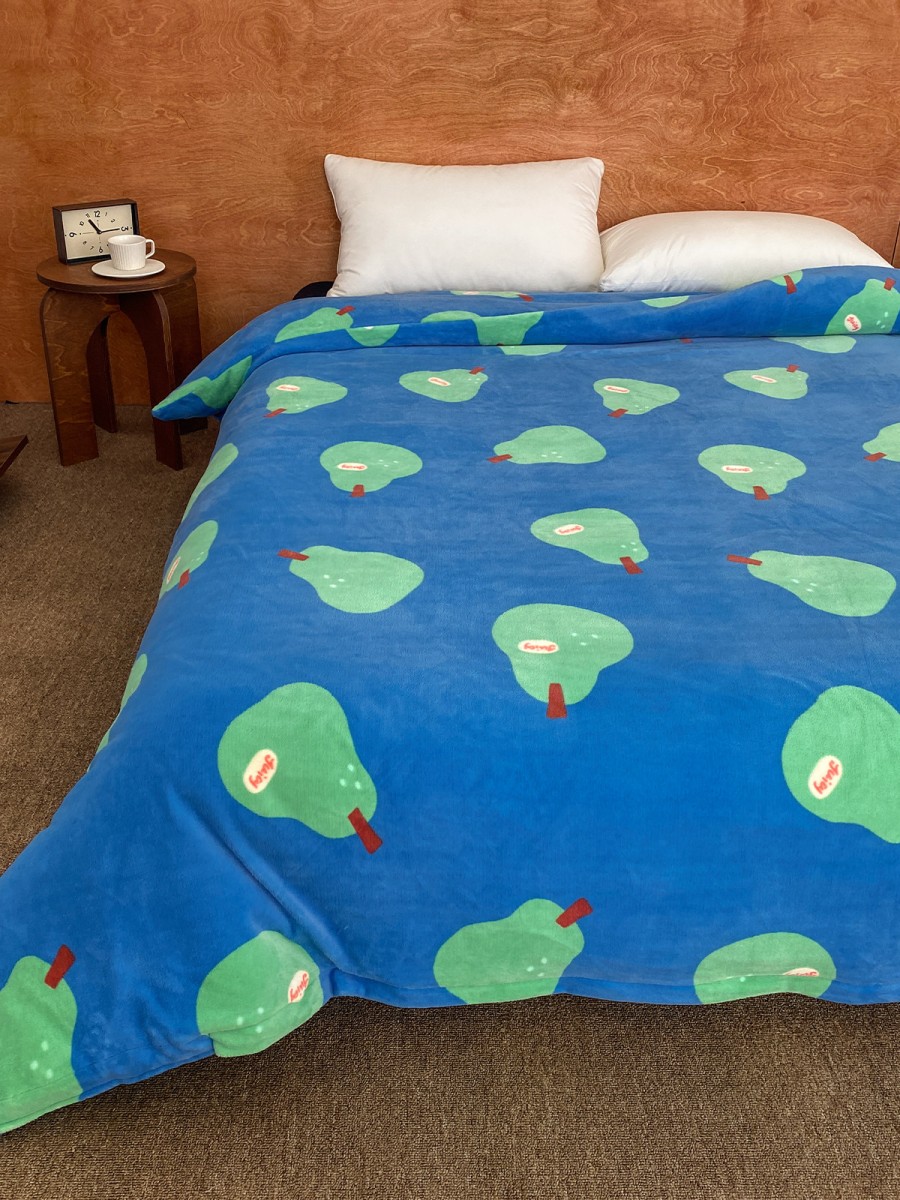 Large Pear Plush Duvet Cover - Image 4