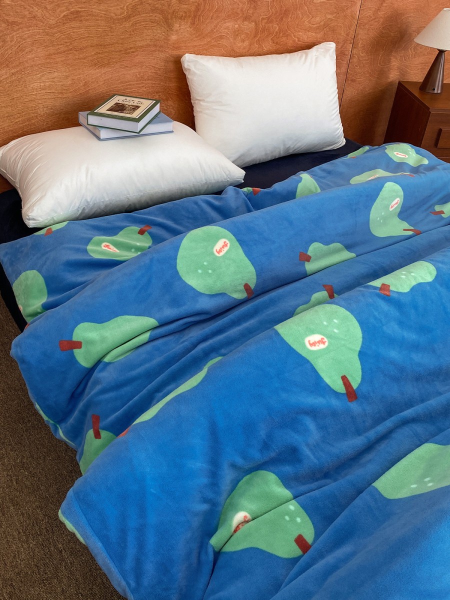 Large Pear Plush Duvet Cover - Image 5