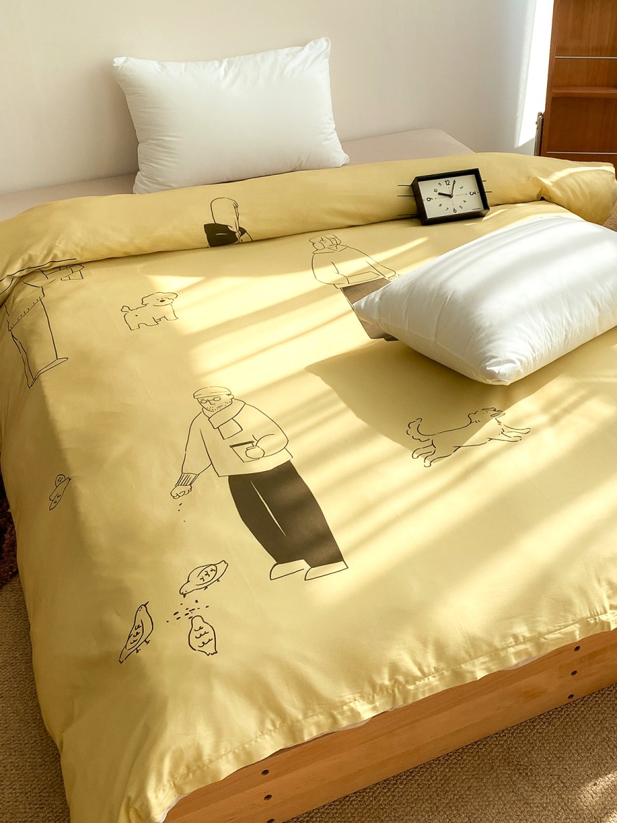Simple and Cozy Long Pile Cotton Duvet Cover - Image 2
