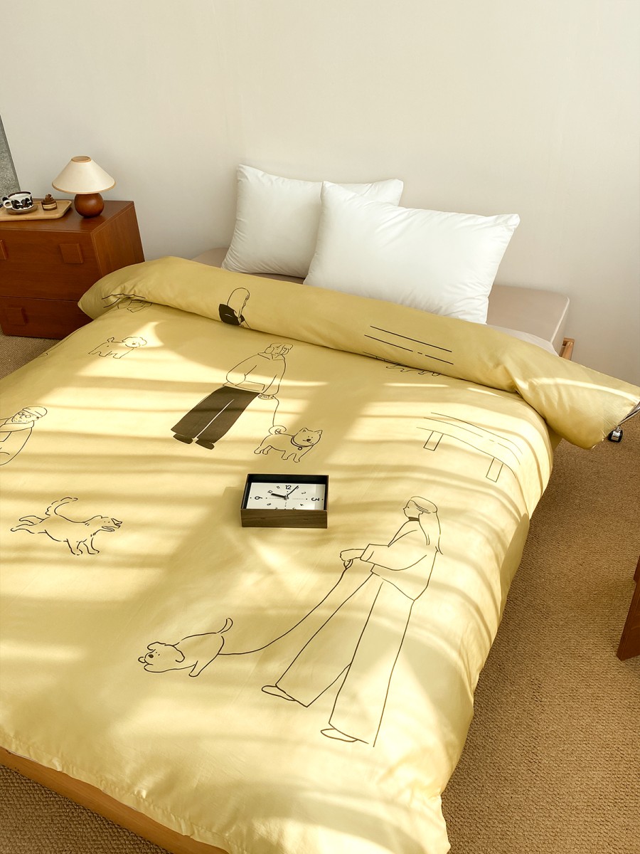 Simple and Cozy Long Pile Cotton Duvet Cover - Image 5
