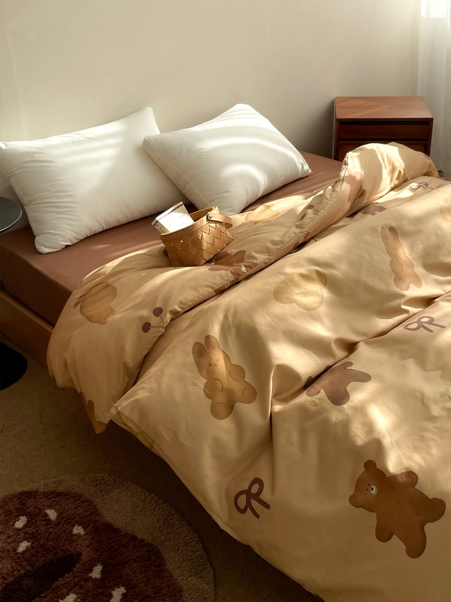 Cute Animal Cookie Print Duvet Cover - Image 4