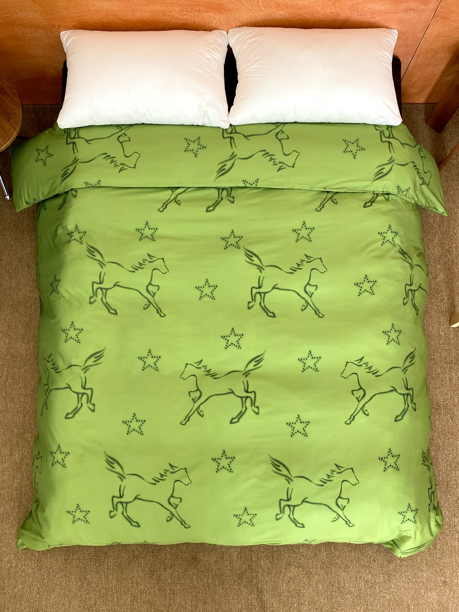 Star and Horse Print Duvet Cover - Image 2