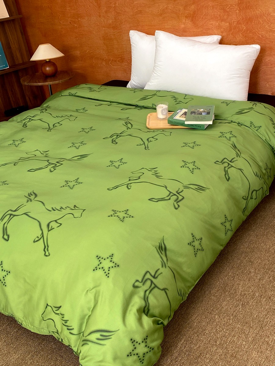 Star and Horse Print Duvet Cover - Image 3