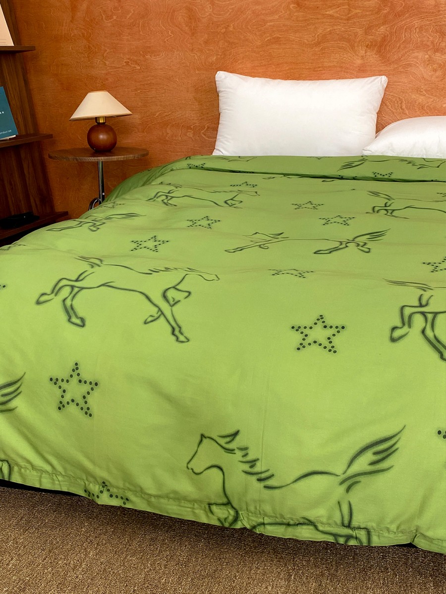 Star and Horse Print Duvet Cover - Image 4