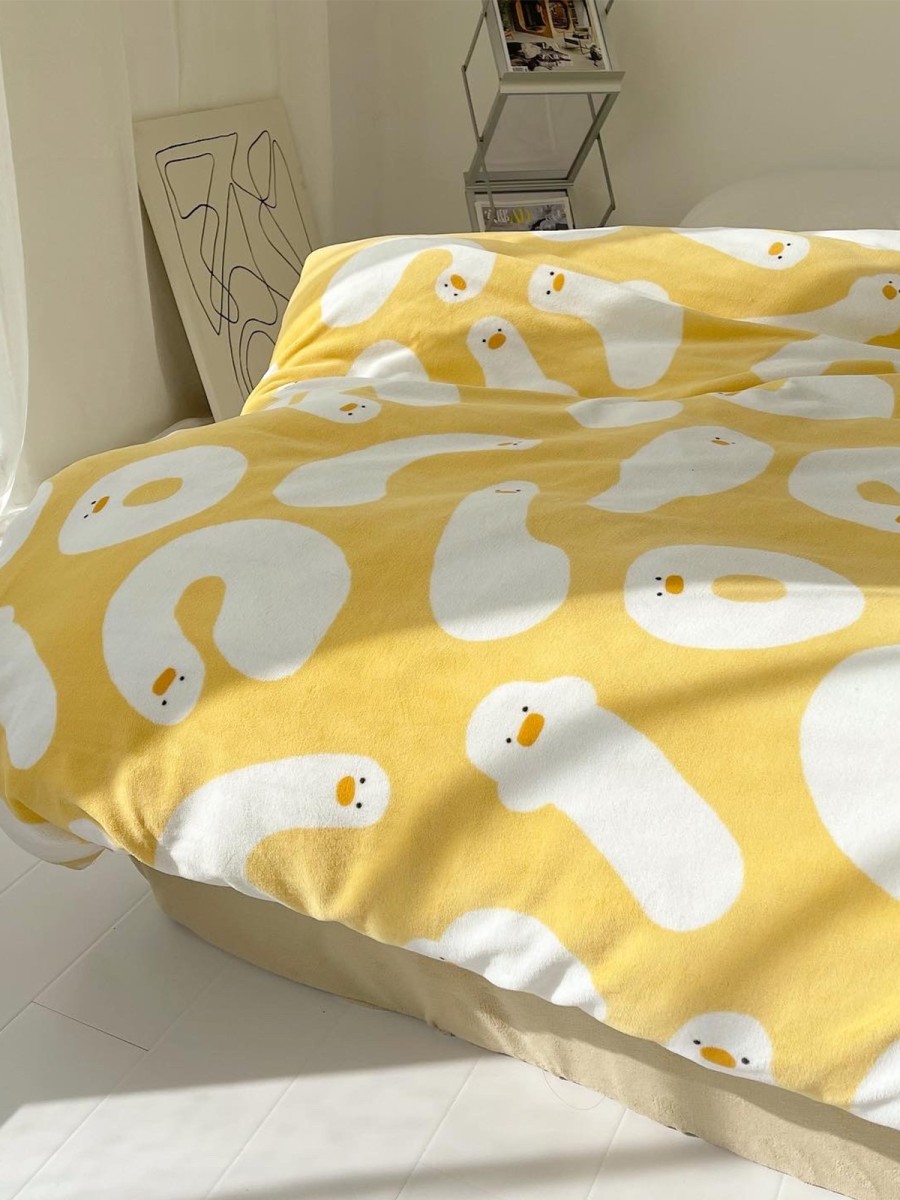 Adorable Duck Plush Duvet Cover - Image 2