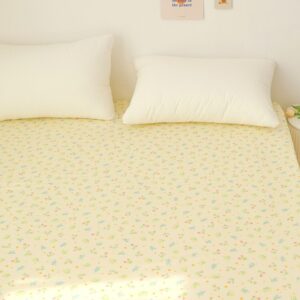 Colorful Floral Cotton Bed Sheet