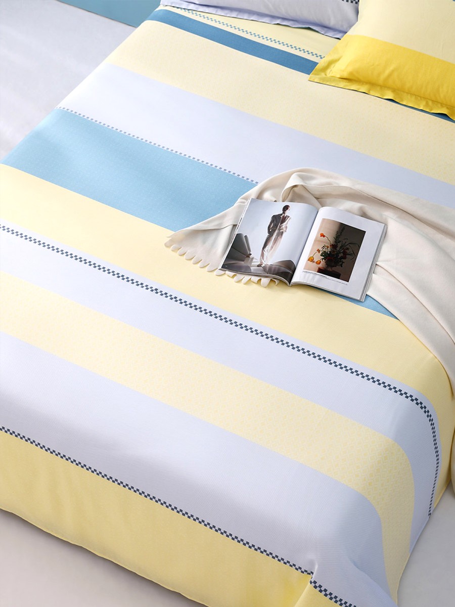100% Cotton Antibacterial Printed Bed Sheet - Image 2