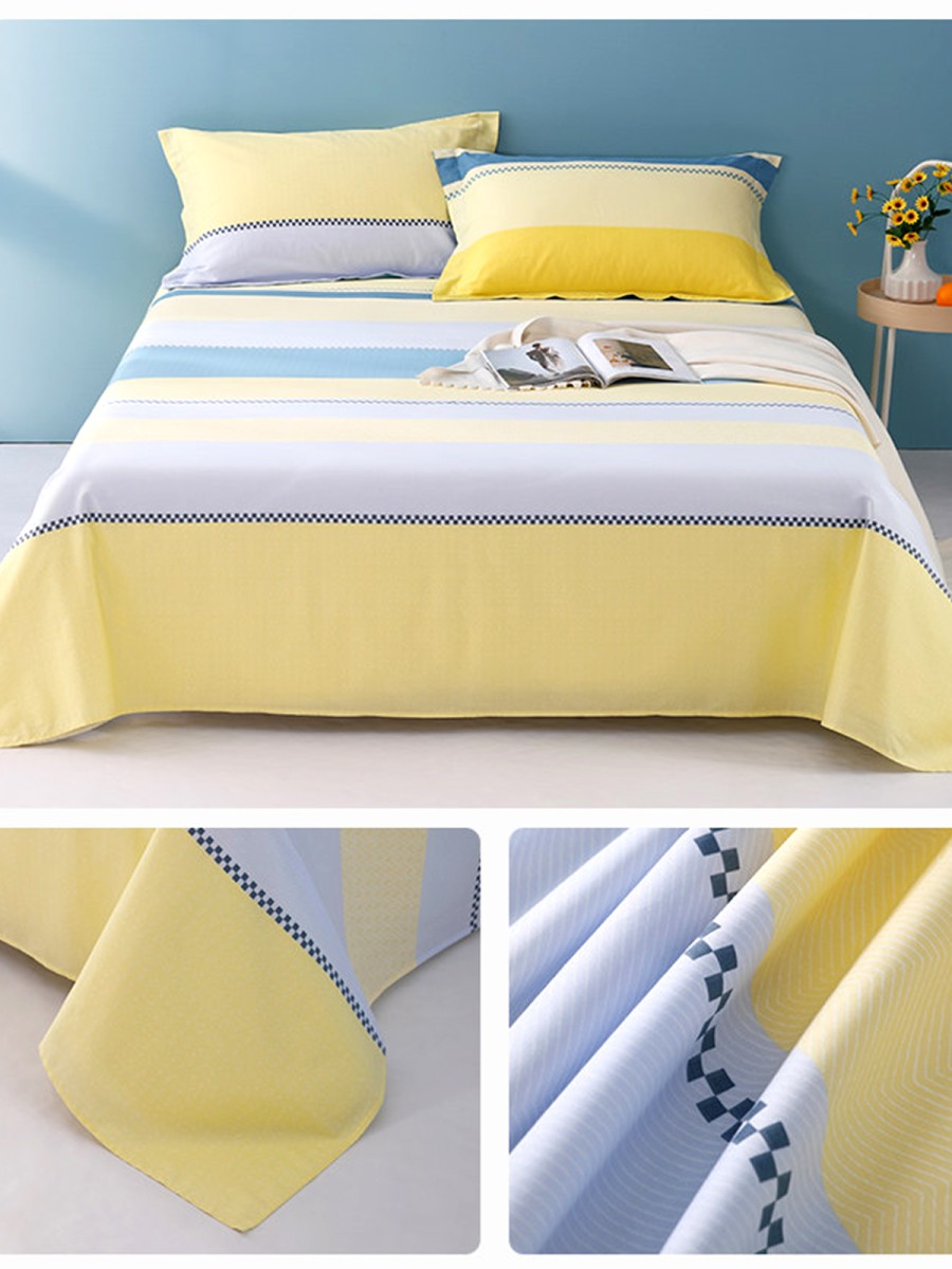 100% Cotton Antibacterial Printed Bed Sheet - Image 5
