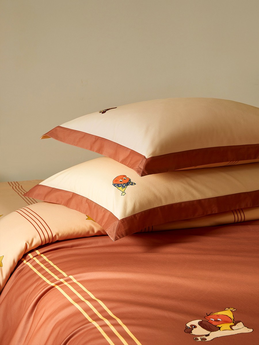 Cartoon Brushed Cotton Bedding Set - Image 2