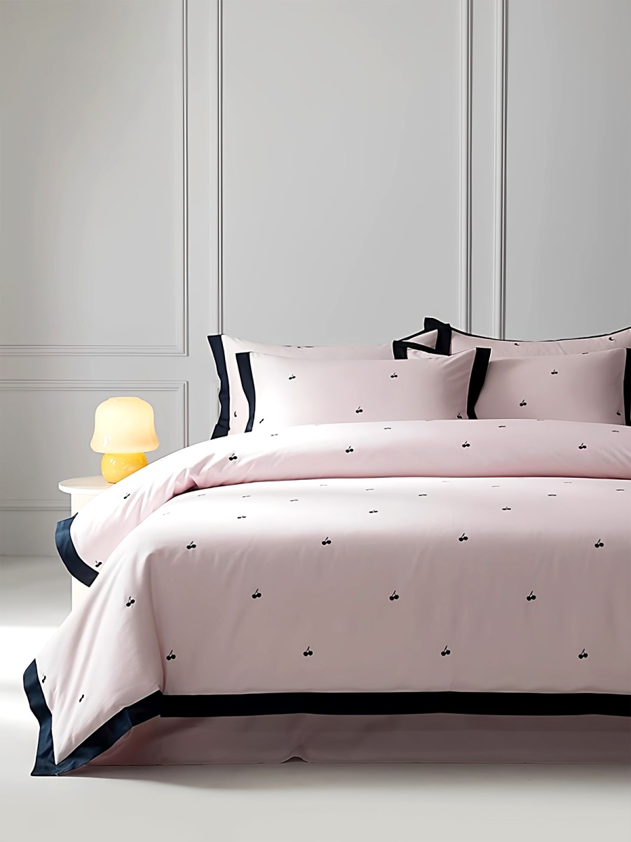 Cherry Print Bedding Set - Image 2