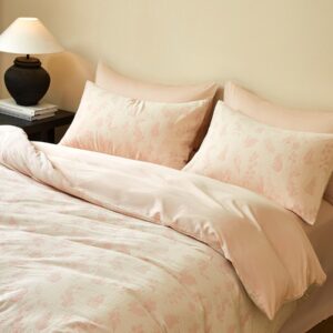 Double Layer Yarn Woven Four Piece Bedding Set