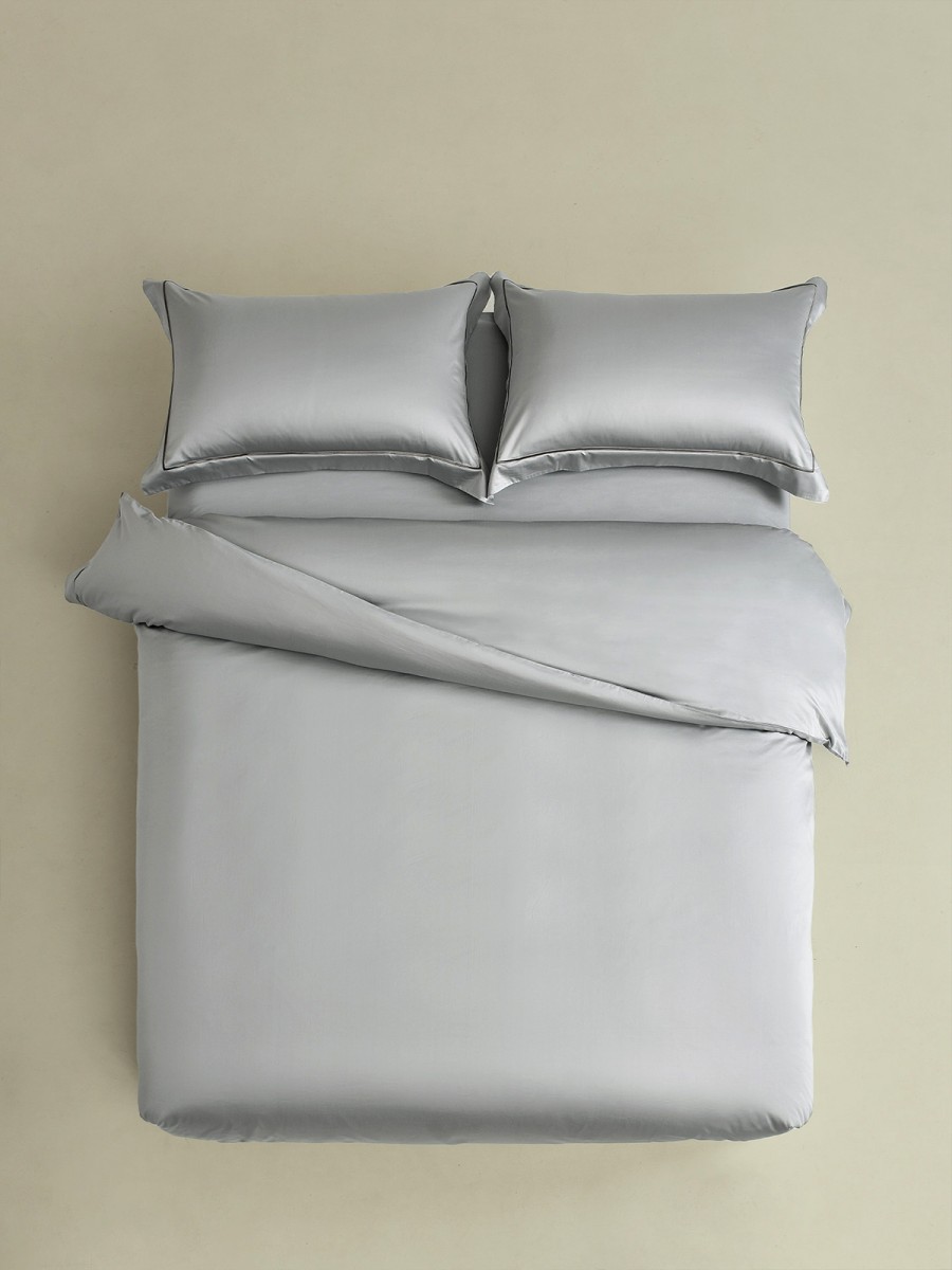Wide band 100% Cotton Four Piece Bedding Set - Image 5