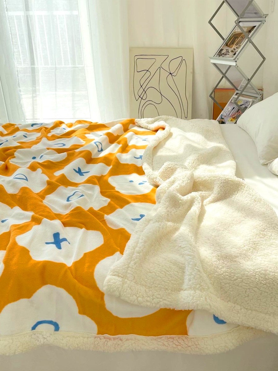 Thickened Lambswool Sofa Blanket - Image 3