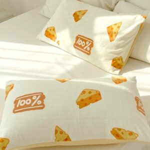 Cheese Print Pillowcase