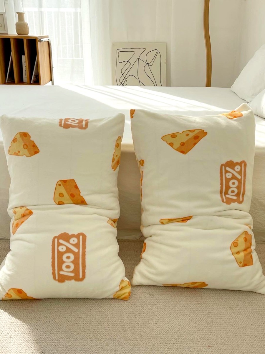Cheese Print Pillowcase - Image 2