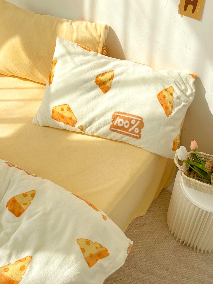 Cheese Print Pillowcase - Image 3
