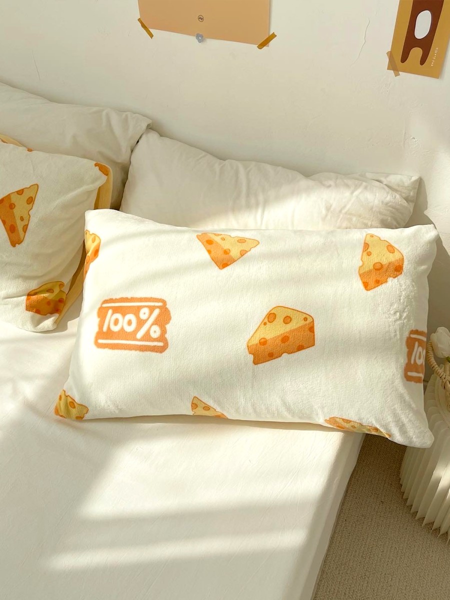 Cheese Print Pillowcase - Image 4