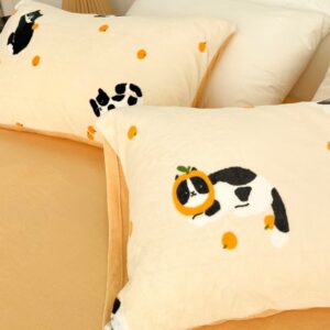Cat Plush Pillowcase