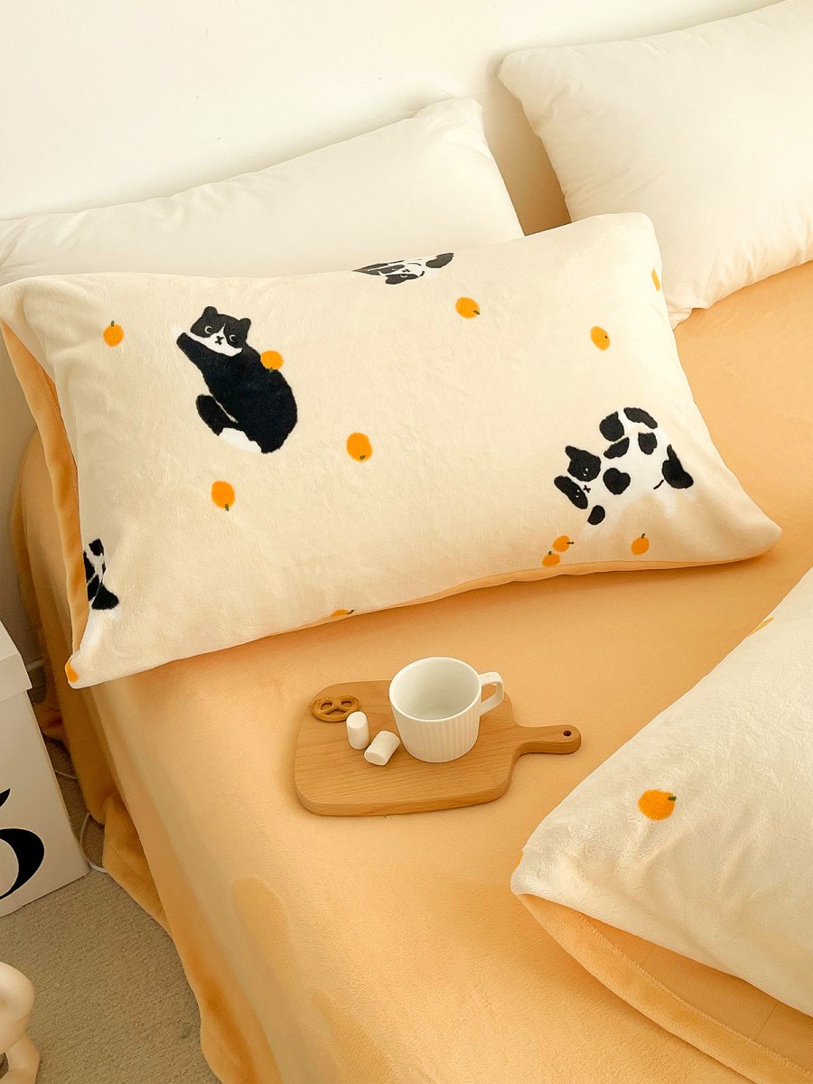 Cat Plush Pillowcase - Image 3