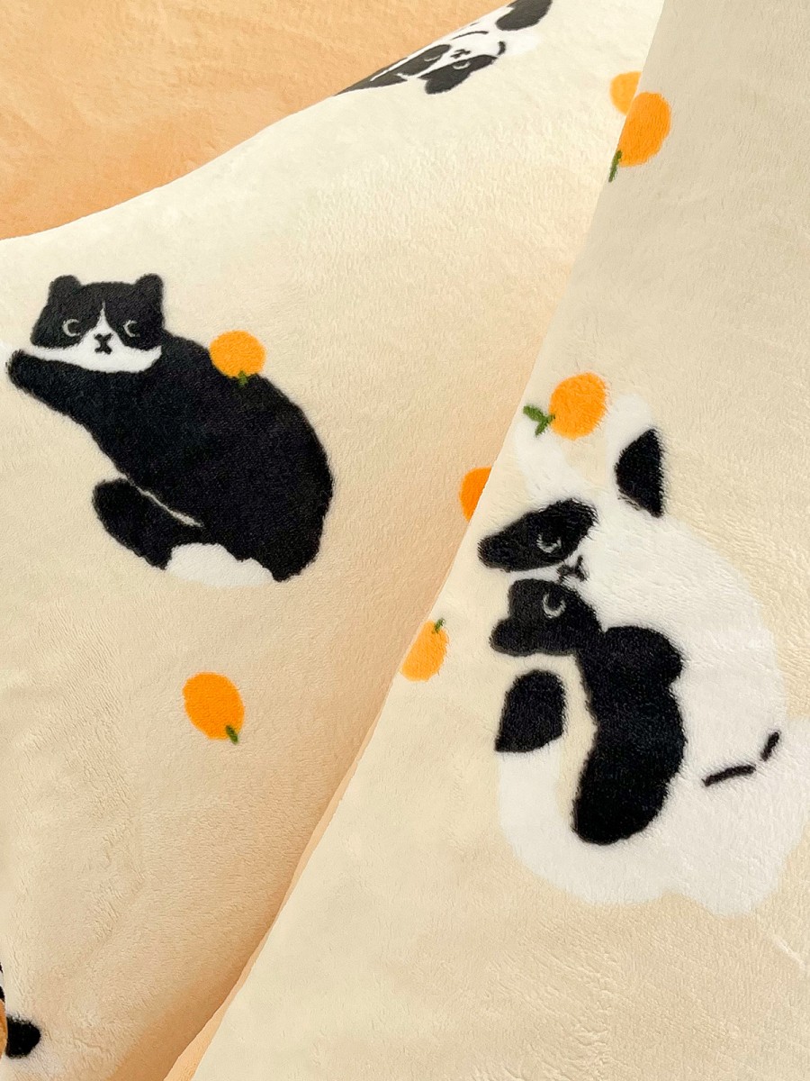 Cat Plush Pillowcase - Image 4