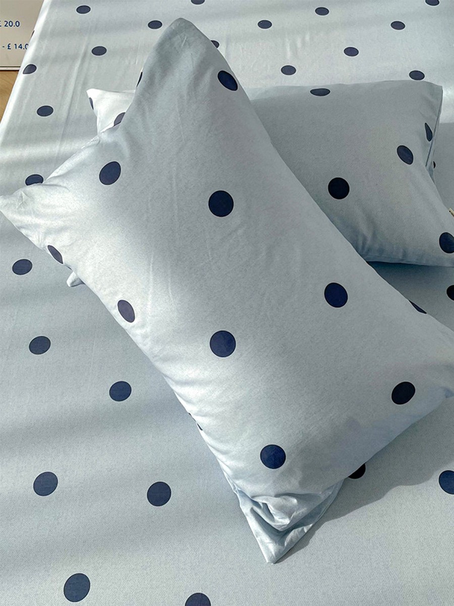 Blue Polka Dot Pillowcase - Image 5
