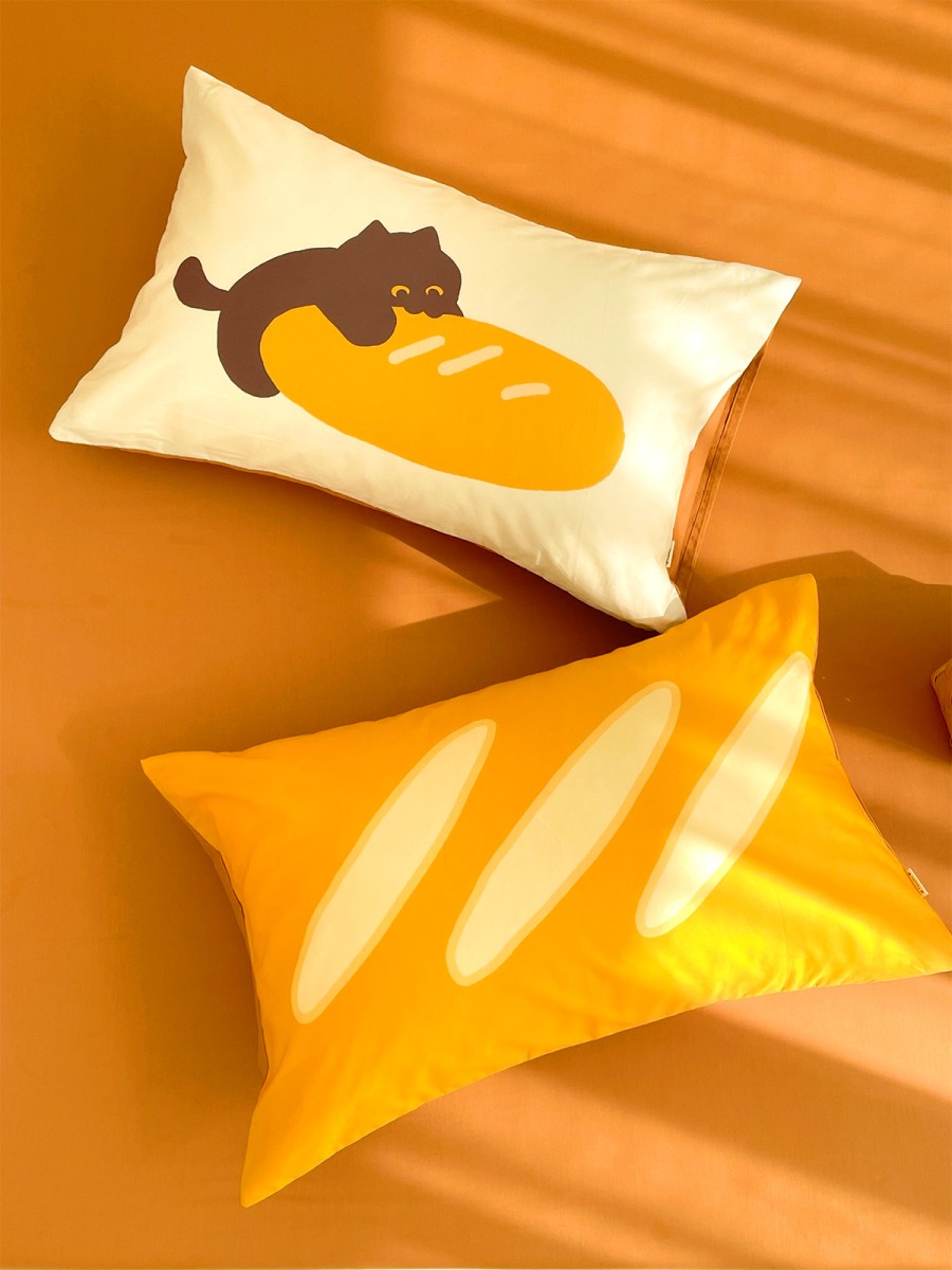 Bread Kitten Print Pillowcase - Image 5