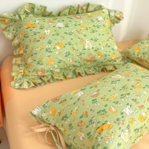 Adorable Fairy Tale Style 100% Cotton Pillowcase