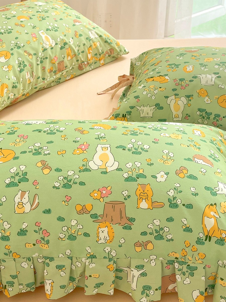 Adorable Fairy Tale Style 100% Cotton Pillowcase - Image 3