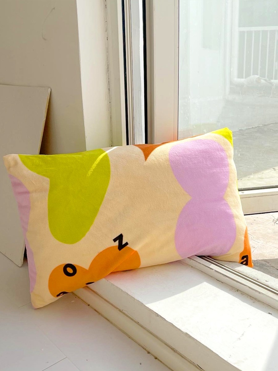 Irregular Colorful Polka Dot Pillowcase - Image 4