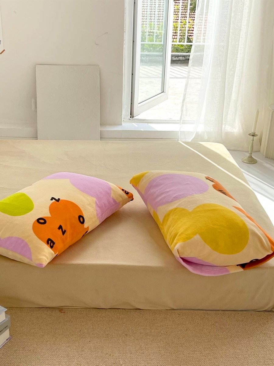 Irregular Colorful Polka Dot Pillowcase - Image 5