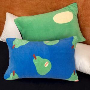 Pear Print Plush Pillowcase