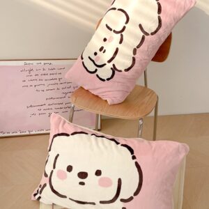 Bichon Frise Puppy Print Pillowcase