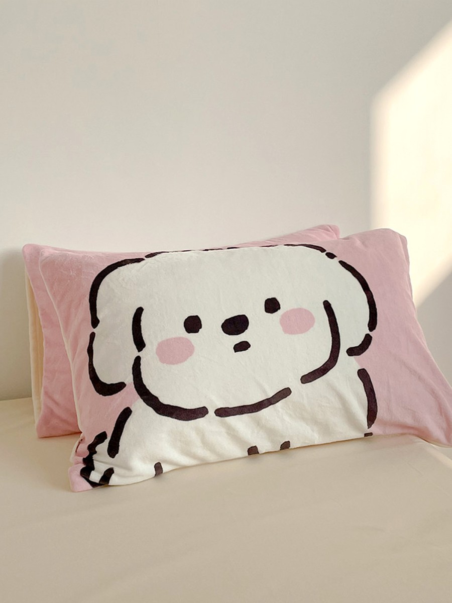 Bichon Frise Puppy Print Pillowcase - Image 4