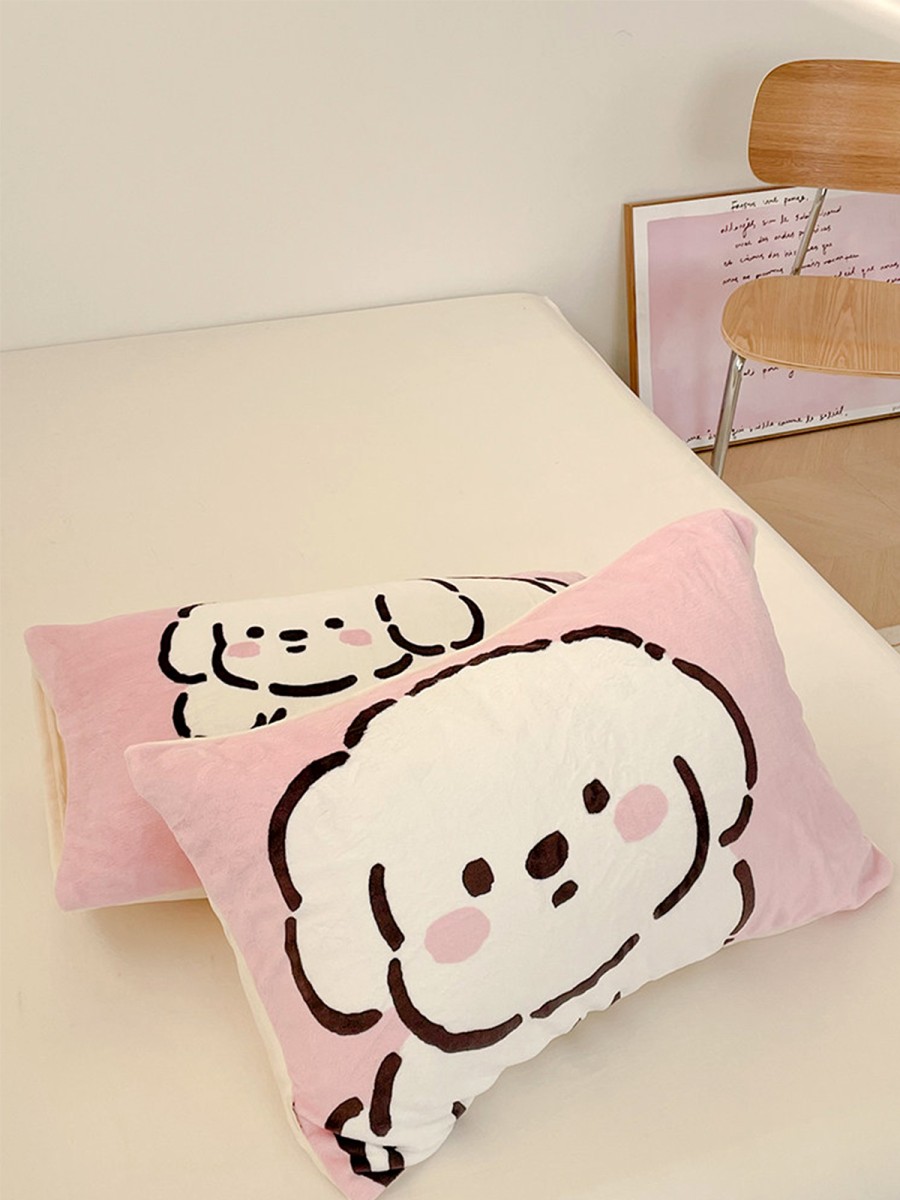 Bichon Frise Puppy Print Pillowcase - Image 5