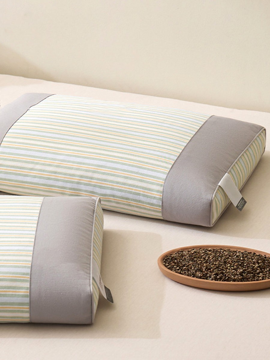 Buckwheat Pillow Made of Coarse Cotton - Image 4